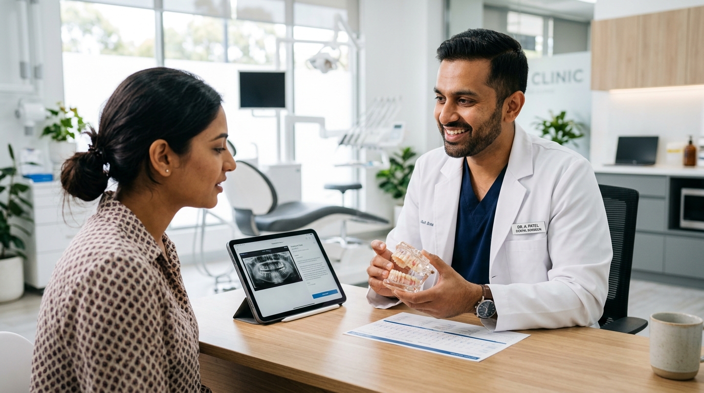 Dr. Samrat Consulting Patient